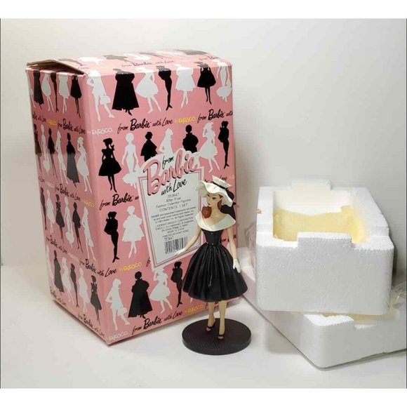 VINTAGE FROM BARBIE WITH LOVE AFTER FIVE 1962 No 353647 BY ENESCO MATTEL 1993 - Picture 1 of 8